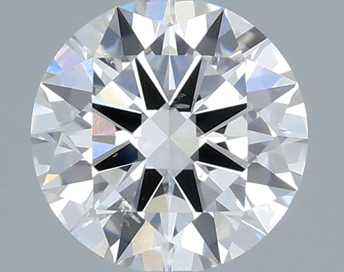 0.5 carat F-SI2 Excellent cut Natūralus Round Deimantas (1)