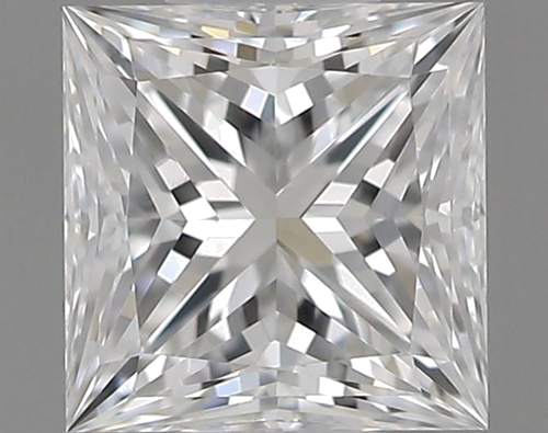 0.41 carat D-VVS2 Natūralus Princess Deimantas (1)