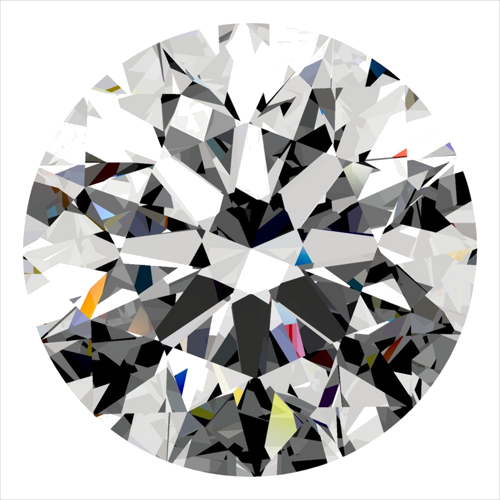 0.3 carat G-VS2 Excellent cut Natūralus Round Deimantas (1)