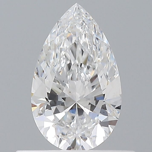0.5 carat D-VS2 Natūralus Pear Deimantas (1)