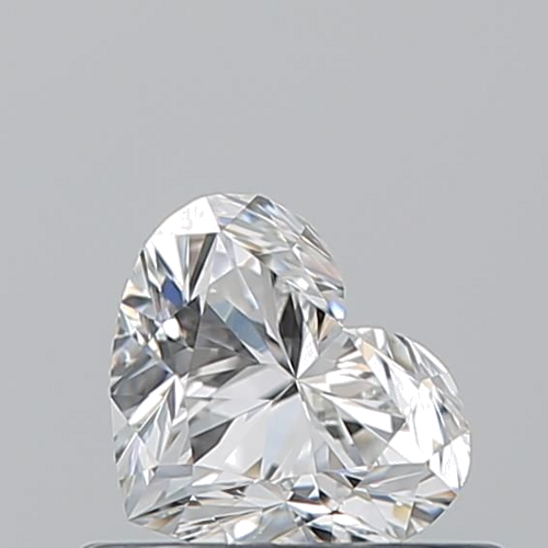 0.5 carat G-VVS1 Natūralus Heart Deimantas (1)