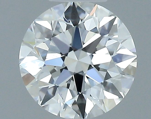 0.63 carat F-VVS1 Excellent cut Natūralus Round Deimantas (1)