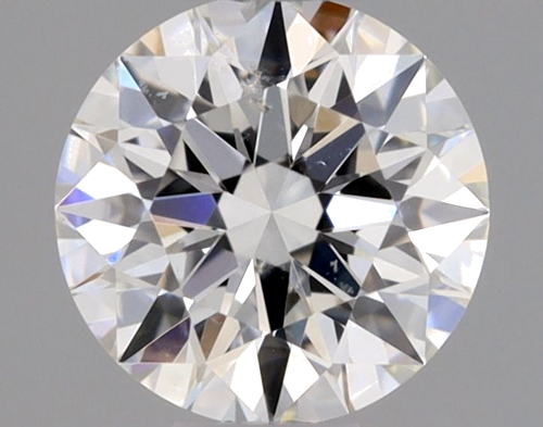 0.32 carat G-SI2 Excellent cut Natūralus Round Deimantas (1)
