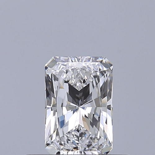 0.41 carat D-VVS2 Natūralus Radiant Deimantas (1)