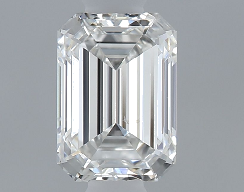 0.4 carat F-SI2 Natūralus Emerald Deimantas (1)