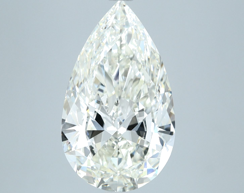 4.06 carat J-VS1 Natūralus Pear Deimantas (1)