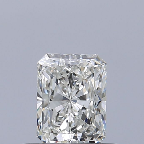 0.41 carat G-VVS2 Natūralus Radiant Deimantas (1)