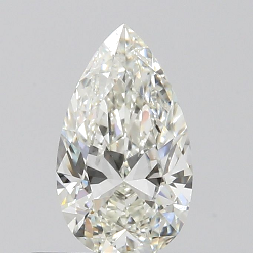 0.5 carat H-VVS2 Natūralus Pear Deimantas (1)