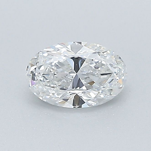0.5 carat E-VS1 Natūralus Oval Deimantas (1)