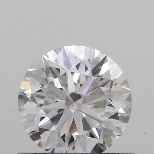 0.5 carat Faint  Pink-SI1 GD cut Natūralus Round Deimantas (1)