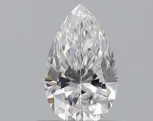 0.54 carat D-VVS1 Natūralus Pear Deimantas (1)
