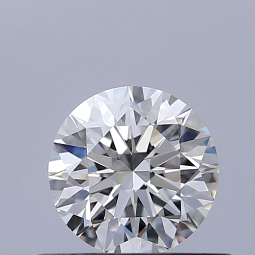 0.51 carat F-VVS1 Excellent cut Natūralus Round Deimantas (1)