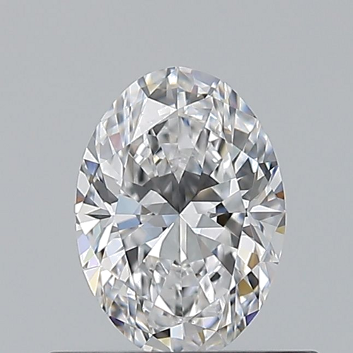 0.5 carat D-VVS1 Natūralus Oval Deimantas (1)