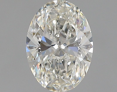 0.61 carat I-SI1 Natūralus Oval Deimantas (1)