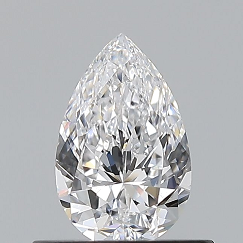 0.5 carat D-VVS1 Natūralus Pear Deimantas (1)