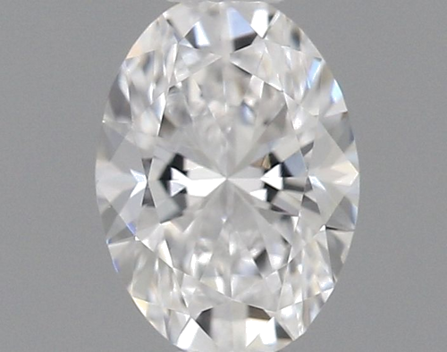 0.37 carat D-VVS1 Natūralus Oval Deimantas (1)