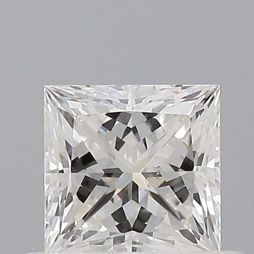 0.57 carat G-VS2 Natūralus Princess Deimantas (1)