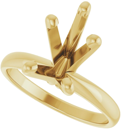 Sužadėtuvių Žiedas „Solitaire“ 14k yellow gold Pear 11.5mm x 7.5mm (5)