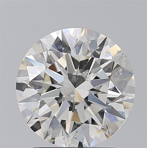 2.1 carat I-SI2 Excellent cut Natūralus Round Deimantas (1)