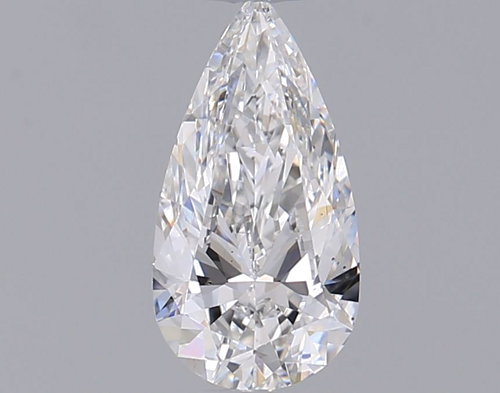 0.5 carat E-VS2 Natūralus Pear Deimantas (1)