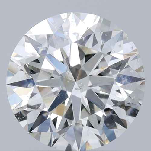 1.05 carat I-SI2 Excellent cut Natūralus Round Deimantas (1)