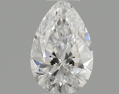 0.24 carat D-VVS2 Natūralus Pear Deimantas (1)
