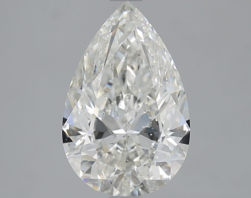 3.01 carat I-SI2 Natūralus Pear Deimantas (1)