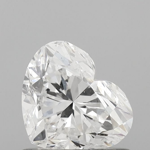 0.7 carat D-SI1 Natūralus Heart Deimantas (1)