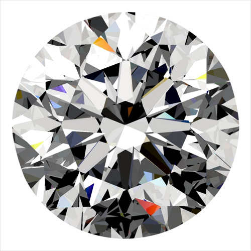 0.37 carat G-VS2 Excellent cut Natūralus Round Deimantas (1)