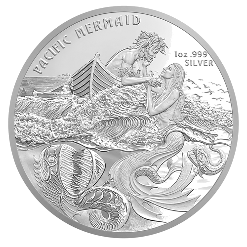 1 oz Okeāna nāriņa 2021 Samoa 2 talu sudraba monēta (1)