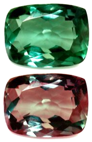 0.54 carat GREEN Cushion Alexandrite (1)