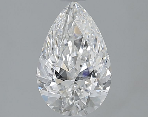 1.5 carat F-SI1 Natūralus Pear Deimantas (1)