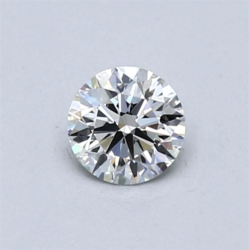 0.44 carat G-VVS2 Excellent cut Natūralus Round Deimantas (1)