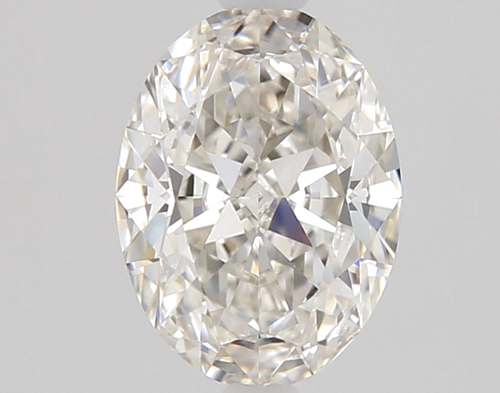 0.71 carat I-VVS1 Natūralus Oval Deimantas (1)