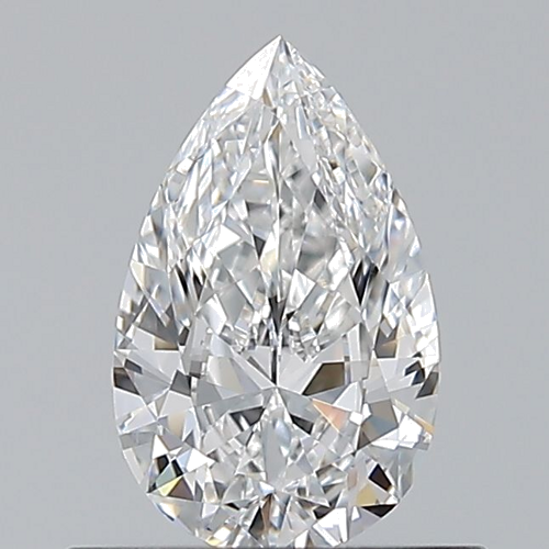 0.51 carat E-VS1 Natūralus Pear Deimantas (1)