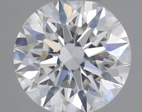 0.27 carat F-VVS1 Excellent cut Natūralus Round Deimantas (1)