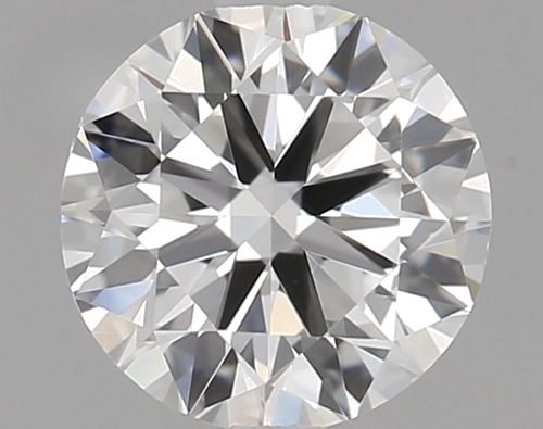 0.5 carat F-VVS2 Very Good cut Natūralus Round Deimantas (1)