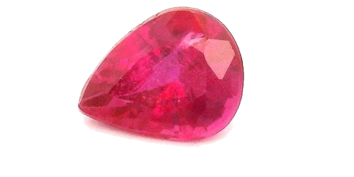 0.23 carat RED Pear Rubinas (1)