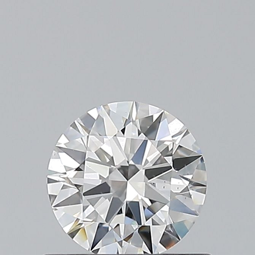 0.56 carat F-SI1 Excellent cut Natūralus Round Deimantas (1)