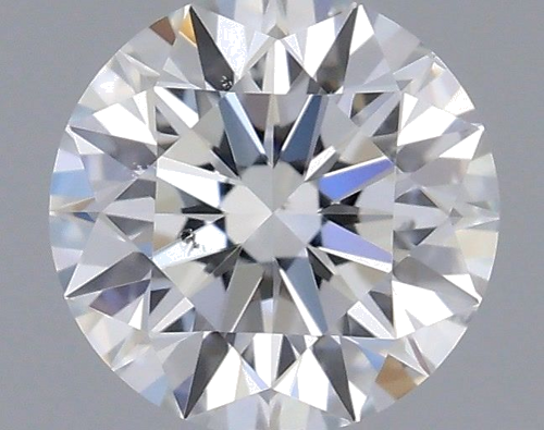 0.35 carat F-SI1 Excellent cut Natūralus Round Deimantas (1)