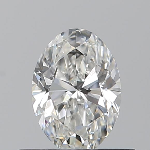 0.51 carat F-VS2 Natūralus Oval Deimantas (1)