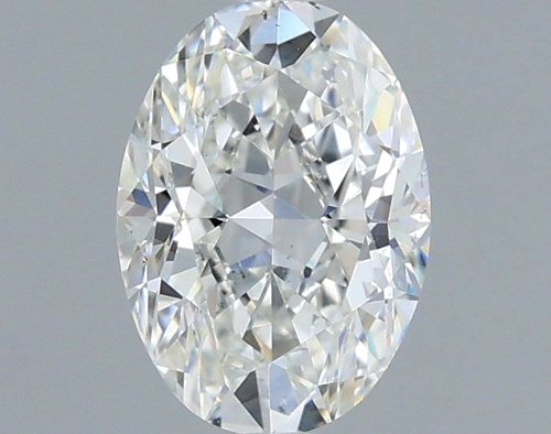 0.61 carat H-VS2 Natūralus Oval Deimantas (1)