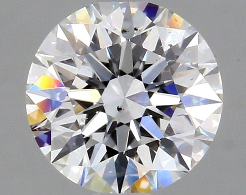 1.24 carat E-SI1 Excellent cut Natūralus Round Deimantas (1)