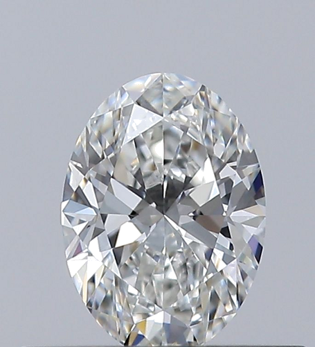 0.4 carat F-IF Natūralus Oval Deimantas (1)