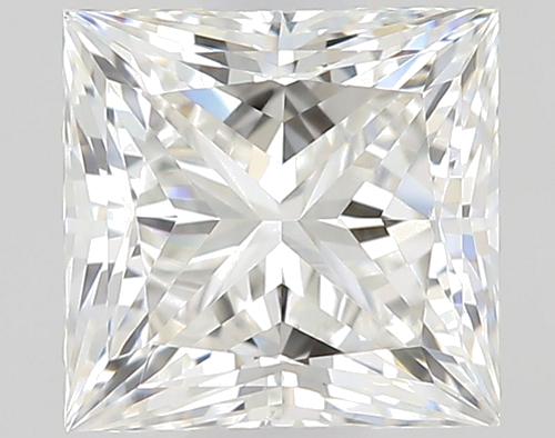0.6 carat I-VS1 Natūralus Princess Deimantas (1)