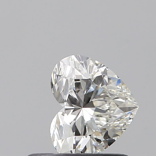 0.54 carat I-VVS1 Natūralus Heart Deimantas (1)