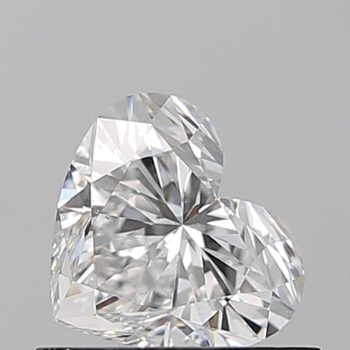 0.6 carat E-VS2 Natūralus Heart Deimantas (1)