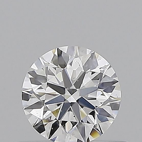 0.5 carat F-SI1 Excellent cut Natūralus Round Deimantas (1)