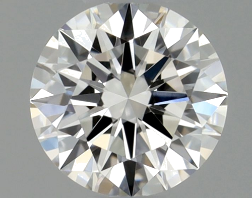 0.35 carat F-VVS1 Excellent cut Natūralus Round Deimantas (1)