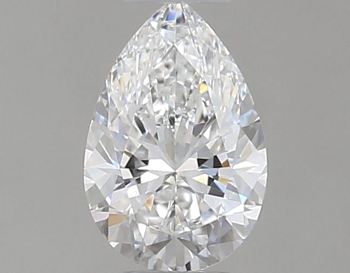 0.28 carat E-VVS2 Natūralus Pear Deimantas (1)